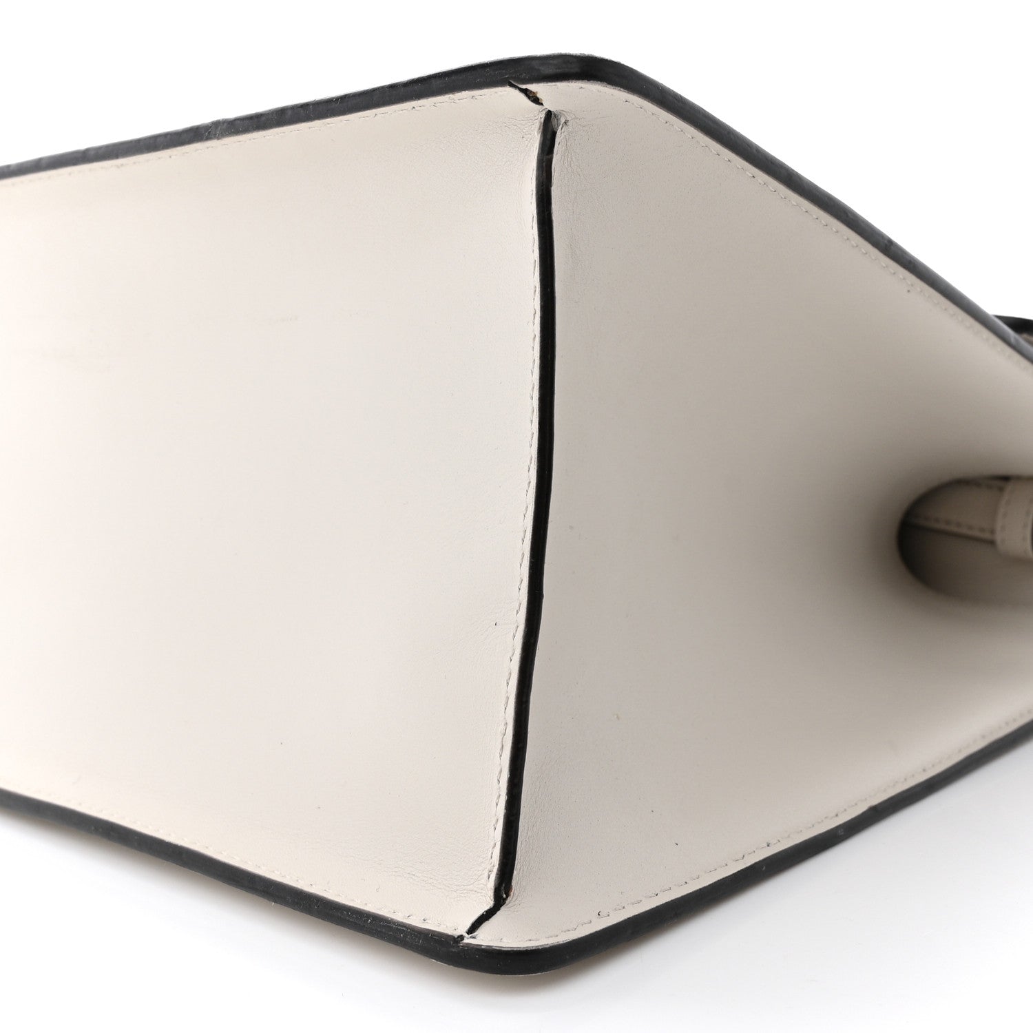 Gucci Calfskin Floral Medium Sylvie Top Handle Bag Off White 10 of 16