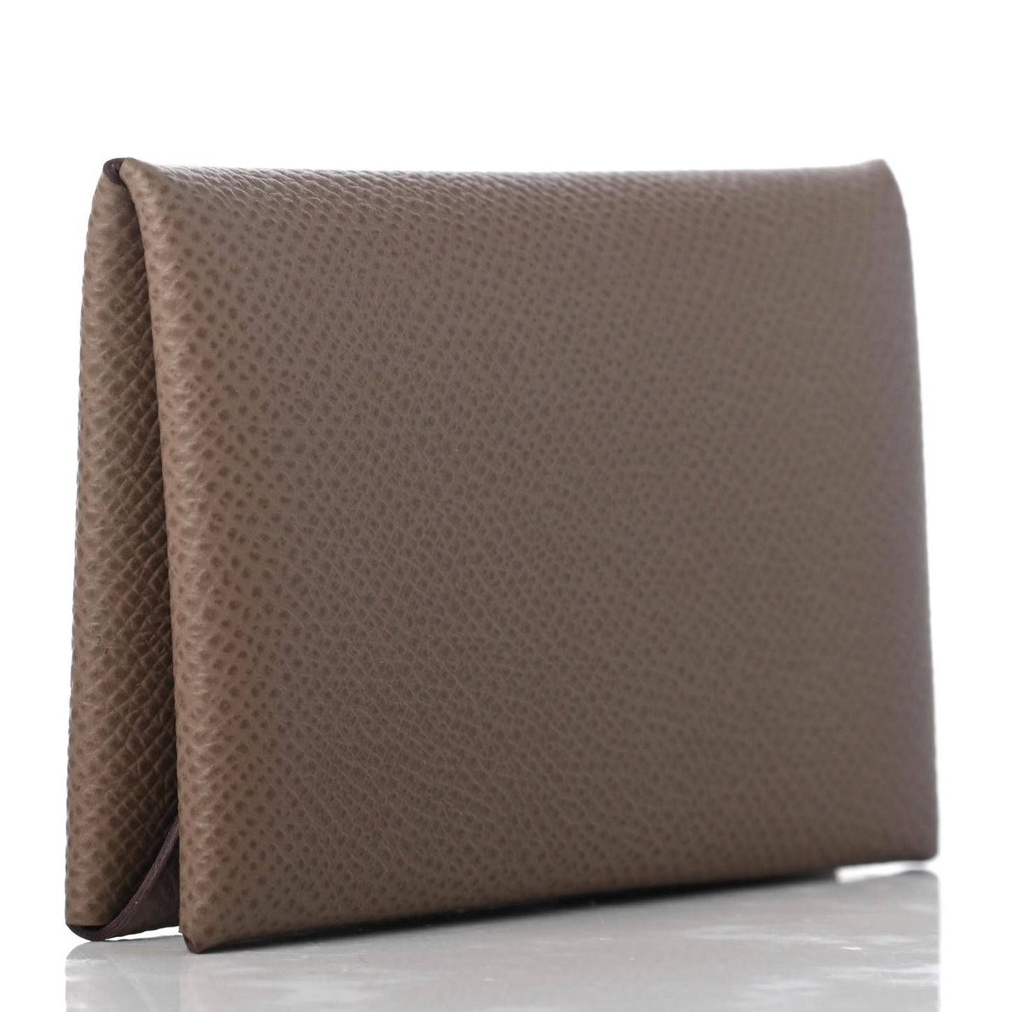 Epsom Calvi Card Case Etoupe