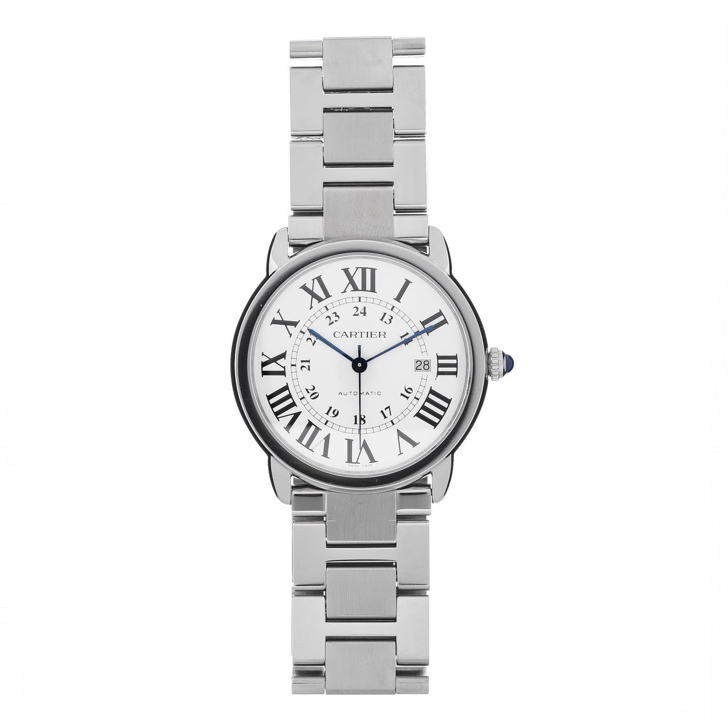 Stainless Steel 42mm Ronde Solo Automatic Watch