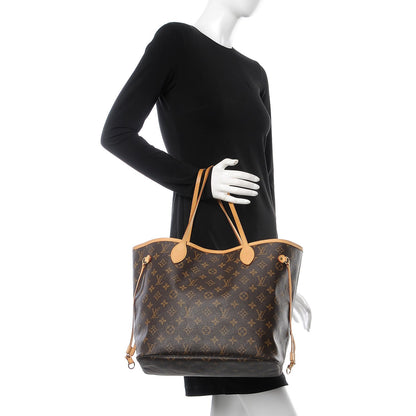 Louis Vuitton Monogram Neverfull MM 2 of 8