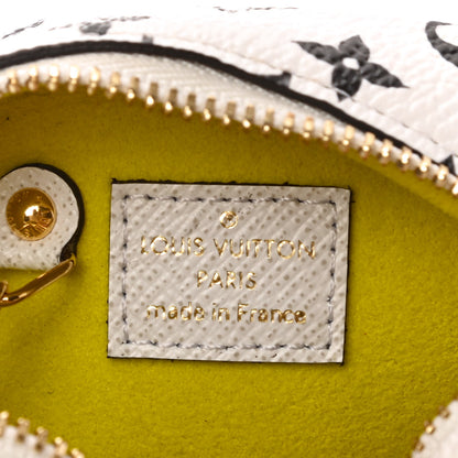 Louis Vuitton Monogram Giant Cube Coin Purse Pink 5 of 9