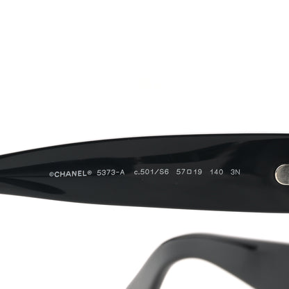 Chanel Acetate CC Sunglasses 5373 Black 5 of 8