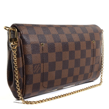 Louis Vuitton Damier Ebene Favorite PM 3 of 9