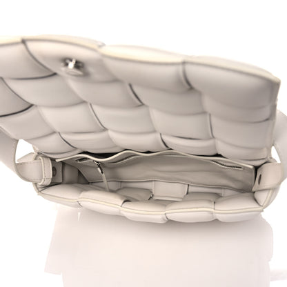 Bottega Veneta Nappa Maxi Intreccio Padded Cassette Crossbody Bag Chalk 5 of 14