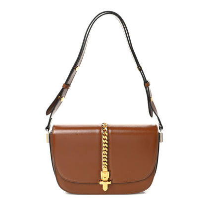 Gucci Azalea Calfskin Small Sylvie 1969 Flap Messenger Bag Cuir 1 of 9