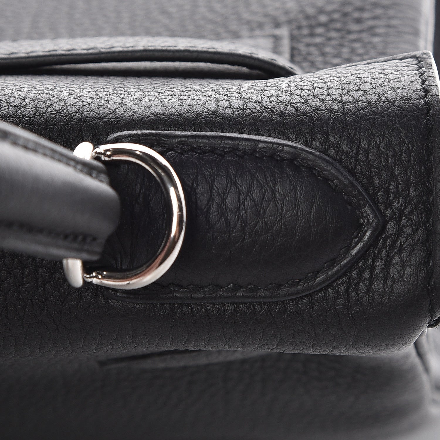 Hermes Togo Kelly Retourne 28 Black 9 of 37