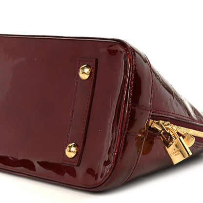 Louis Vuitton Vernis Alma PM Rouge Fauviste 11 of 11
