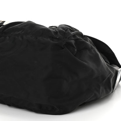 Prada Nylon Vela Messenger Bag Black 9 of 12