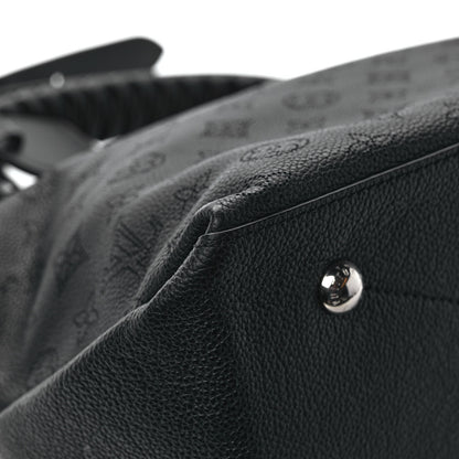 Louis Vuitton Mahina Beaubourg Hobo MM Black 9 of 11