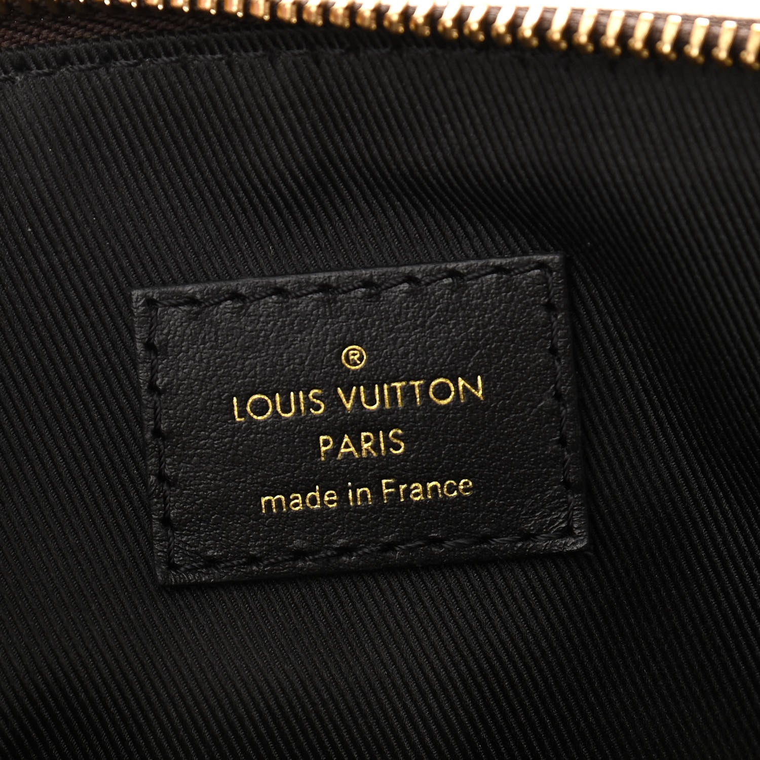 Louis Vuitton Damier Ebene Odeon Tote MM Black 6 of 9