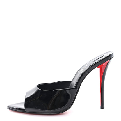 Christian Louboutin Patent Miss Z 100 Mule 36 Black 1 of 9