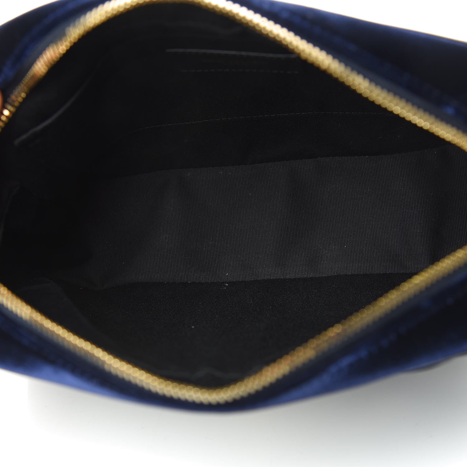 Saint Laurent Velvet Matelasse Monogram Lou Camera Bag Navy 5 of 10