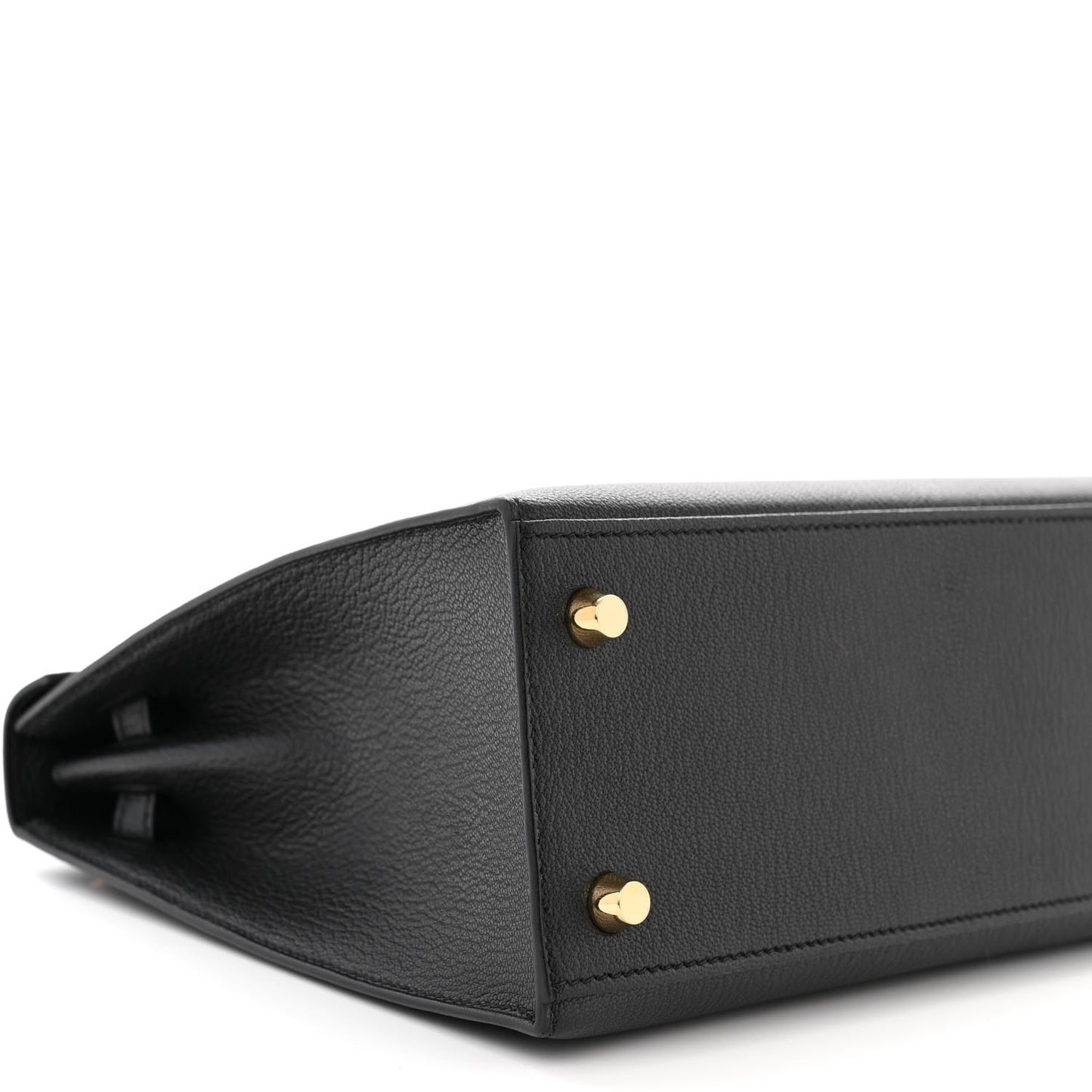 Chevre Mysore Horseshoe Kelly Sellier 25 Black