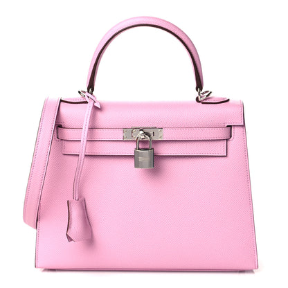 Hermes Epsom Kelly Sellier 25 Mauve Sylvestre 1 of 10