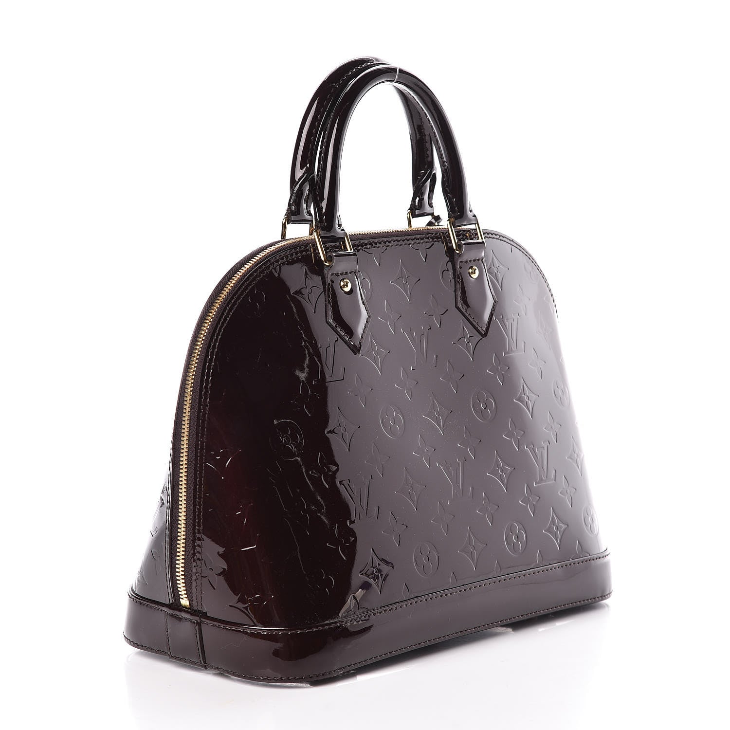 Louis Vuitton Vernis Alma PM Amarante 3 of 8