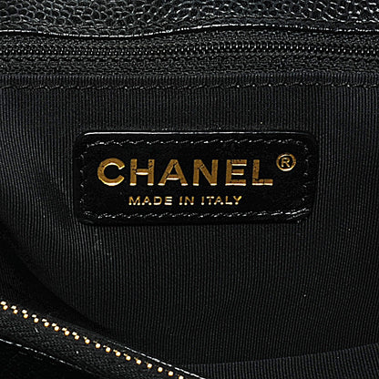 Chanel Caviar Grand Shopping Tote GST Black 3 of 9