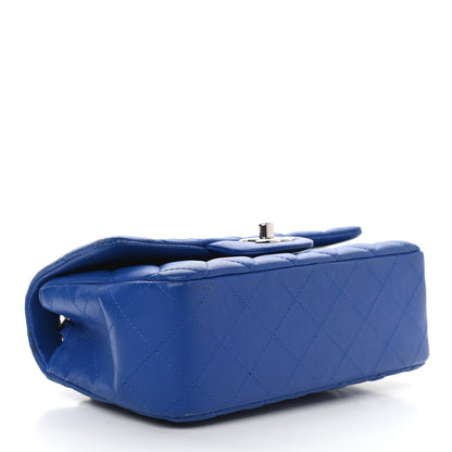 Chanel Lambskin Quilted Mini Rectangular Flap Royal Blue 4 of 11