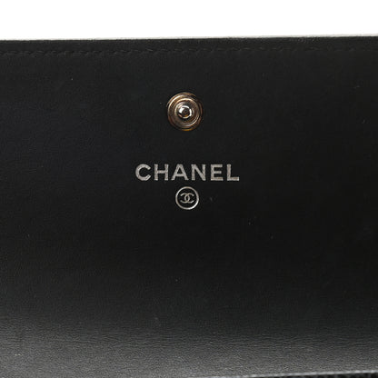 Chanel Caviar Timeless CC Large Gusset Flap Wallet Black 6 of 8
