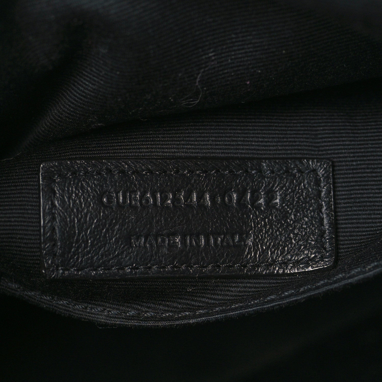 Saint Laurent Calfskin Matelasse Monogram Lou Camera Bag Black 7 of 9