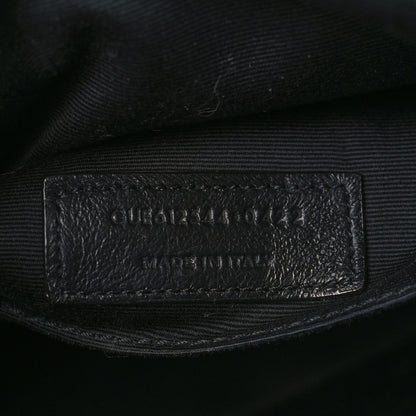 Saint Laurent Calfskin Matelasse Monogram Lou Camera Bag Black 7 of 9