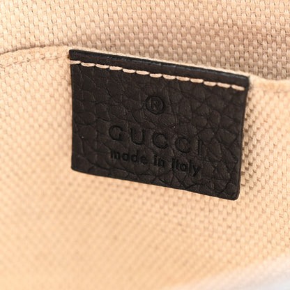 Gucci Pebbled Calfskin Small Soho Disco Bag Black 6 of 9