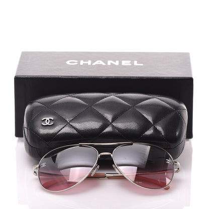 Chanel CC Aviator Sunglasses 4189-T-Q Pink 7 of 7