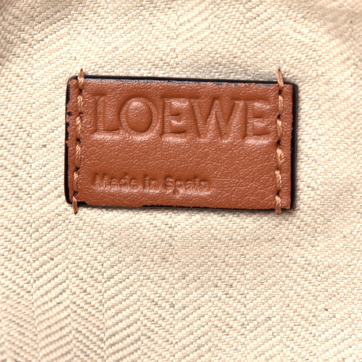 Calfskin Medium Puzzle Bag Tan
