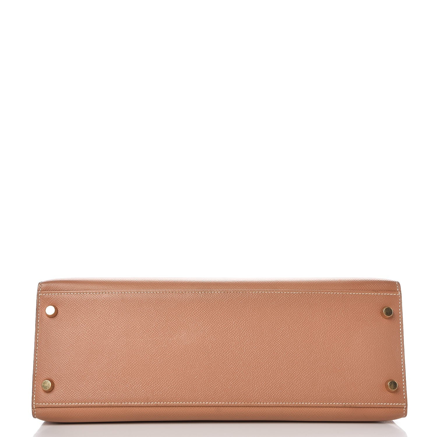 Hermes Courchevel Kelly Sellier 32 Gold 19 of 38
