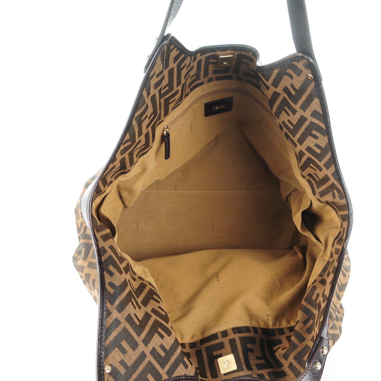 Fendi Zucca Large Chef Tote Tobacco 5 of 8