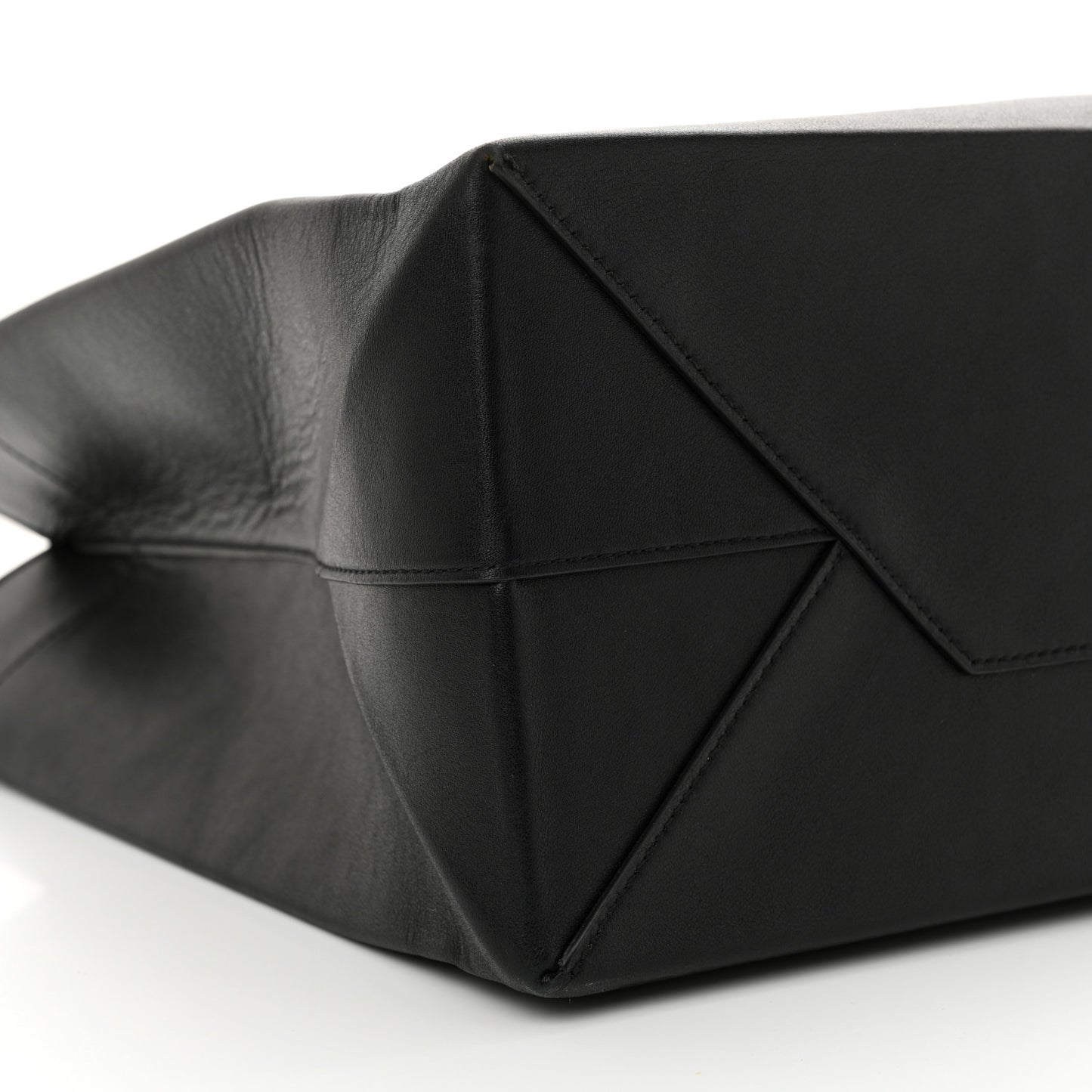 Soft Smooth Calfskin Large Duty Free Tote Black