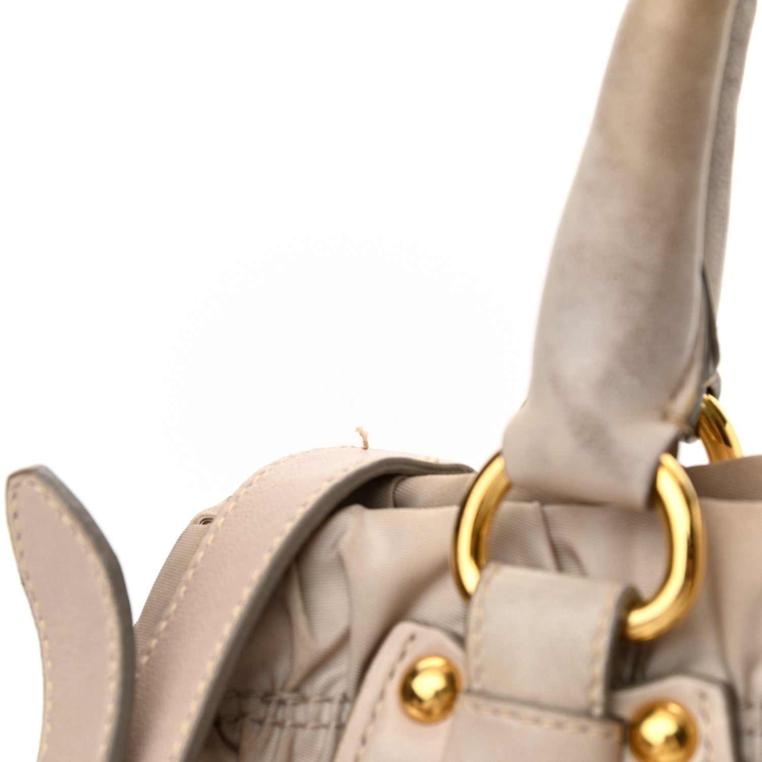 Prada Nappa Gaufre Tote Pomice 11 of 16