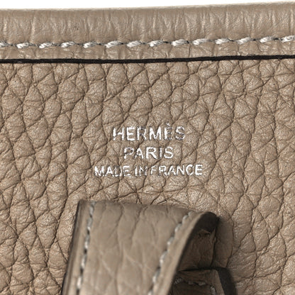 Hermes Taurillon Clemence Amazone Evelyne TPM Trench Craie 5 of 8