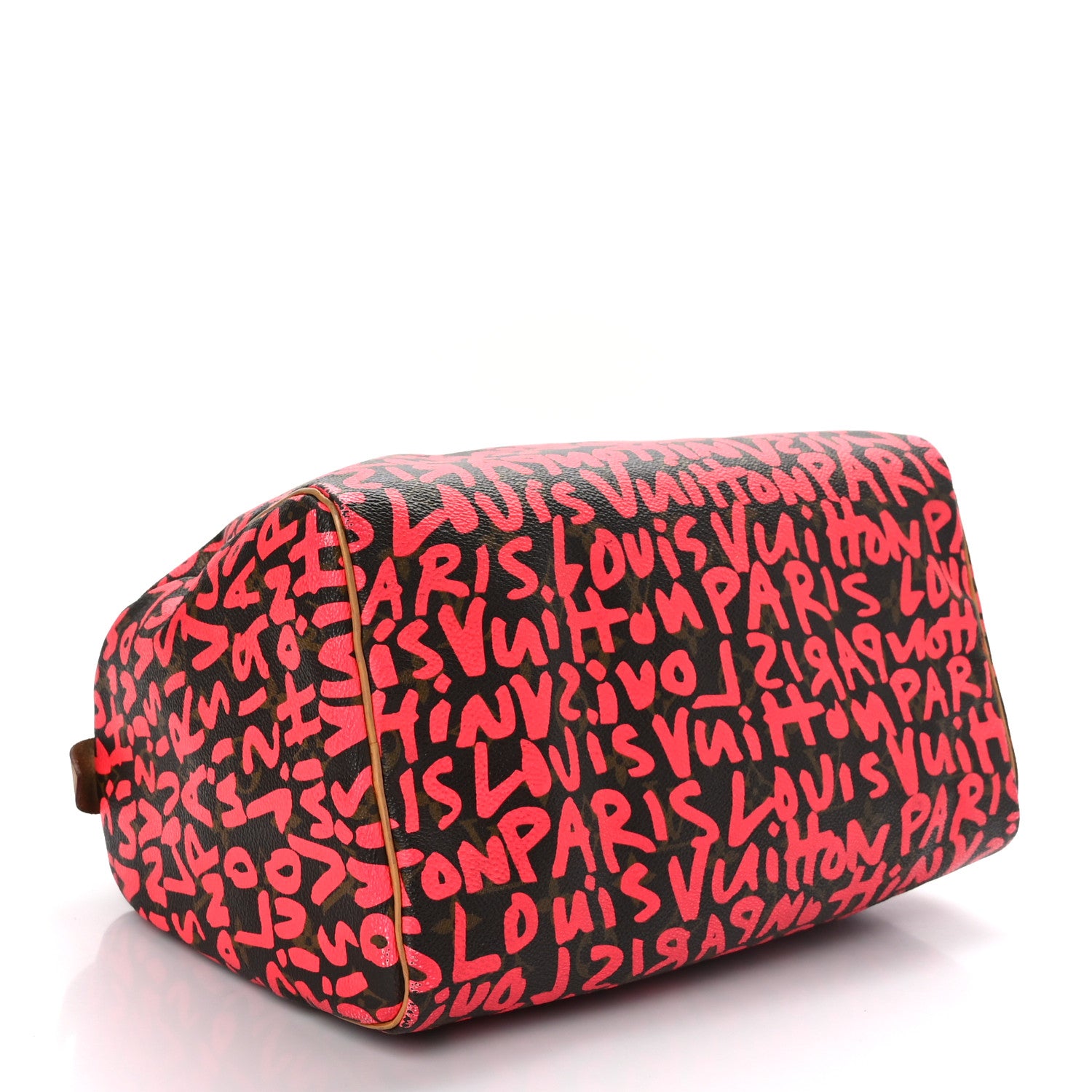 Louis Vuitton Monogram Graffiti Speedy 30 Fuchsia 4 of 11