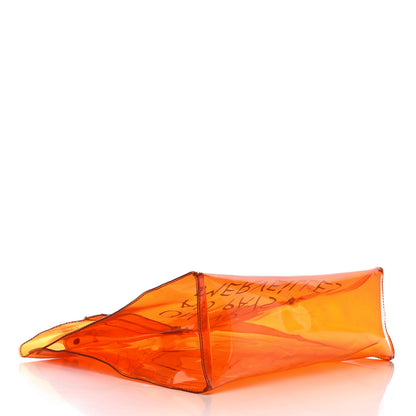 Hermes Vinyl Souvenir De L'Exposition Kelly Orange 4 of 13