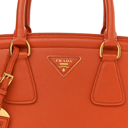Prada Saffiano Lux Parabole Tote Papaya 8 of 11