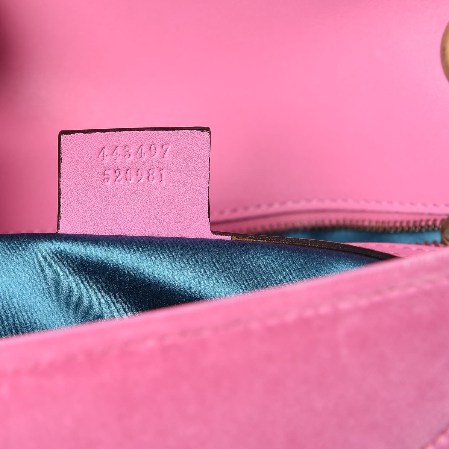 Gucci Velvet Matelasse Marquise Crystals Embroidered Small GG Marmont Shoulder Bag Malva 7 of 7