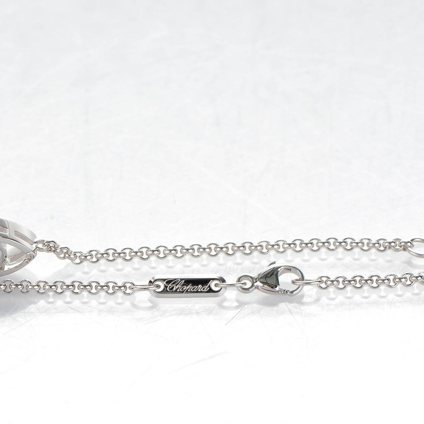 18K White Gold Diamond Good Luck Charms Eye Bracelet