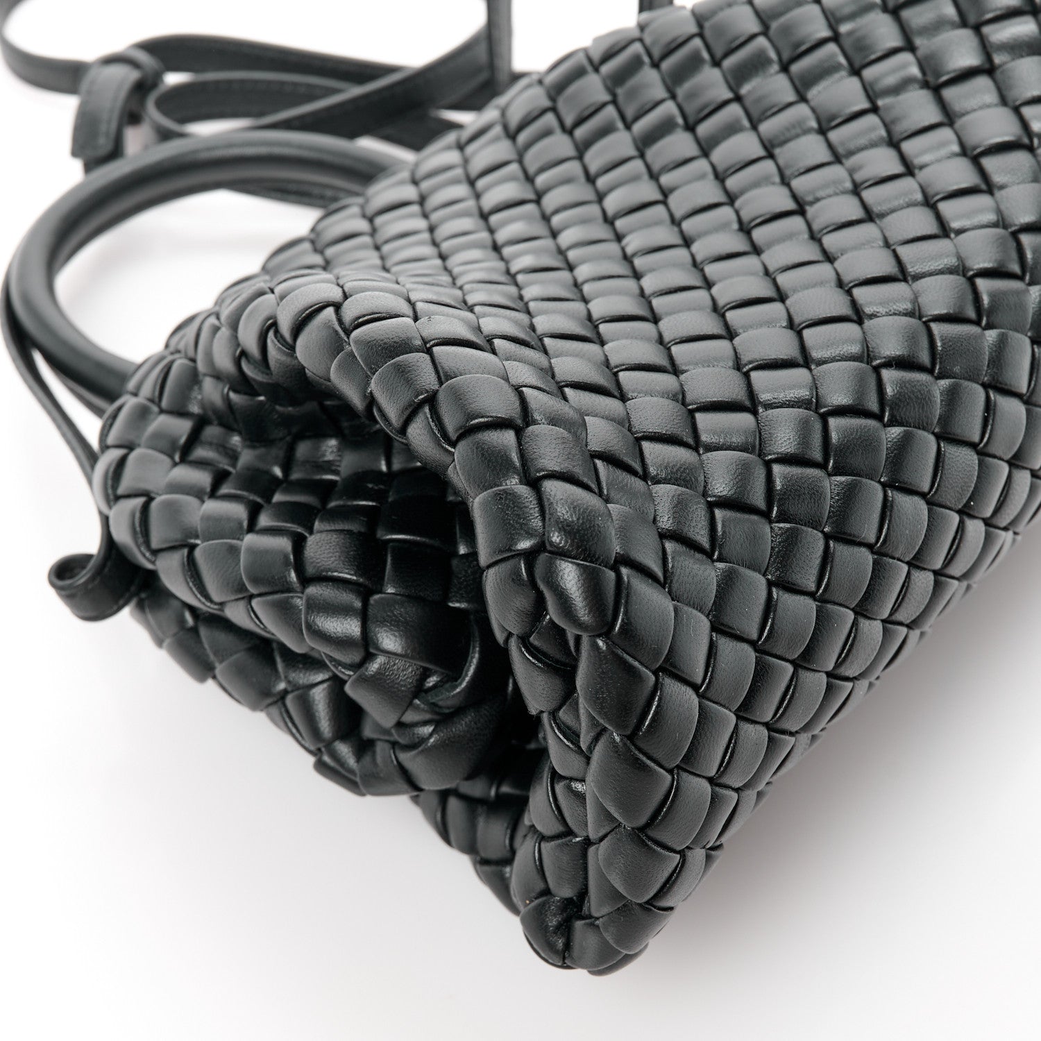 Bottega Veneta Nappa Intrecciato Small Padded The Handle Black 9 of 11