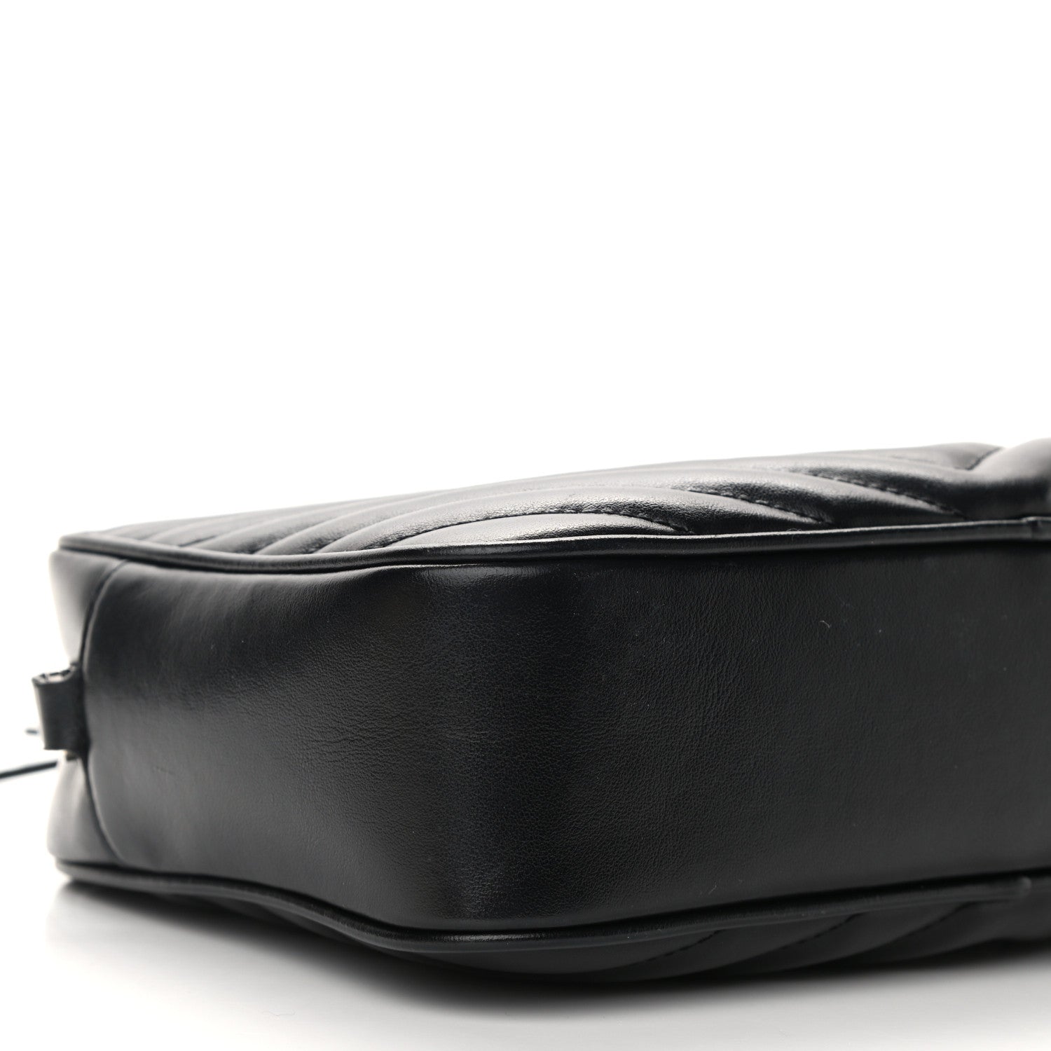 Saint Laurent Calfskin Matelasse Monogram Lou Camera Bag Black 7 of 10