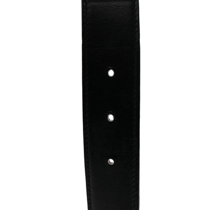 Hermes Box Togo 32mm H Belt 90 36 Black Gold 6 of 11