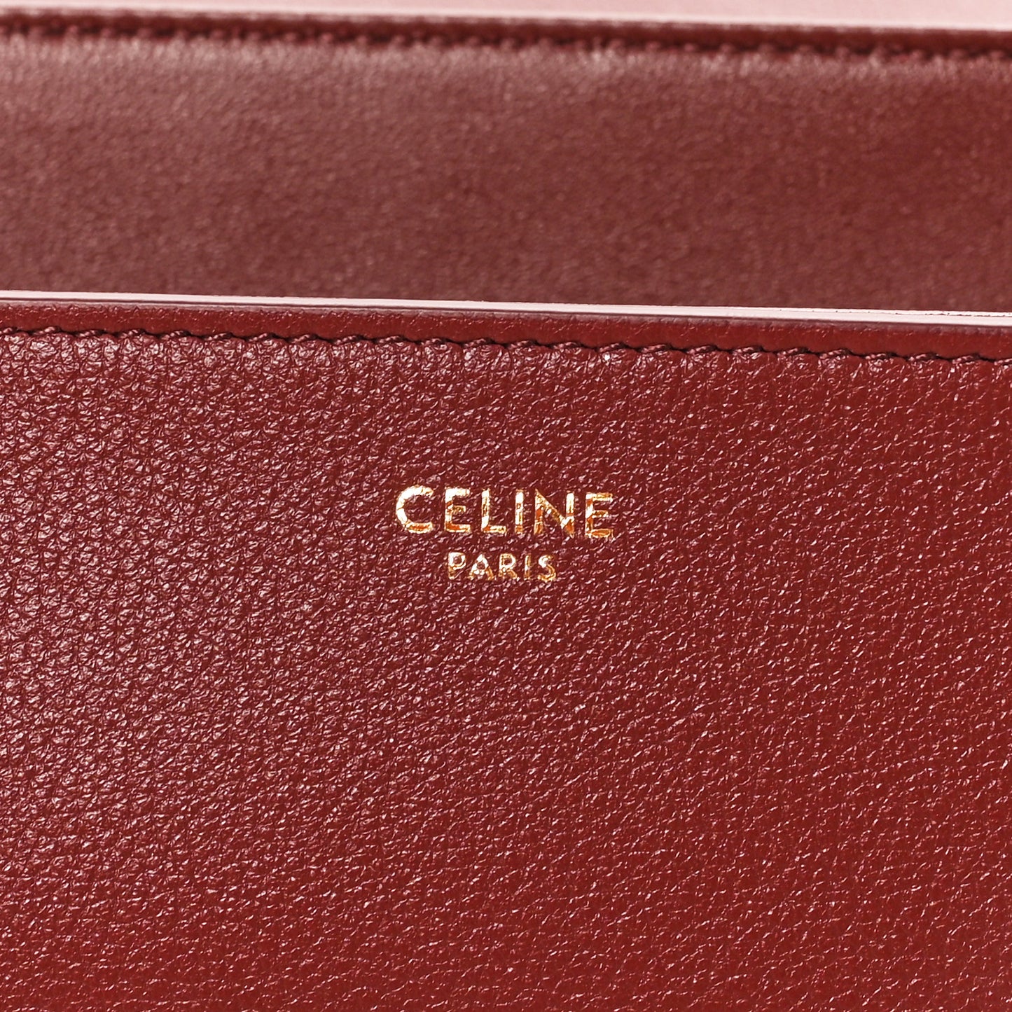 Supple Grained Calfskin Medium Nino Light Burgundy