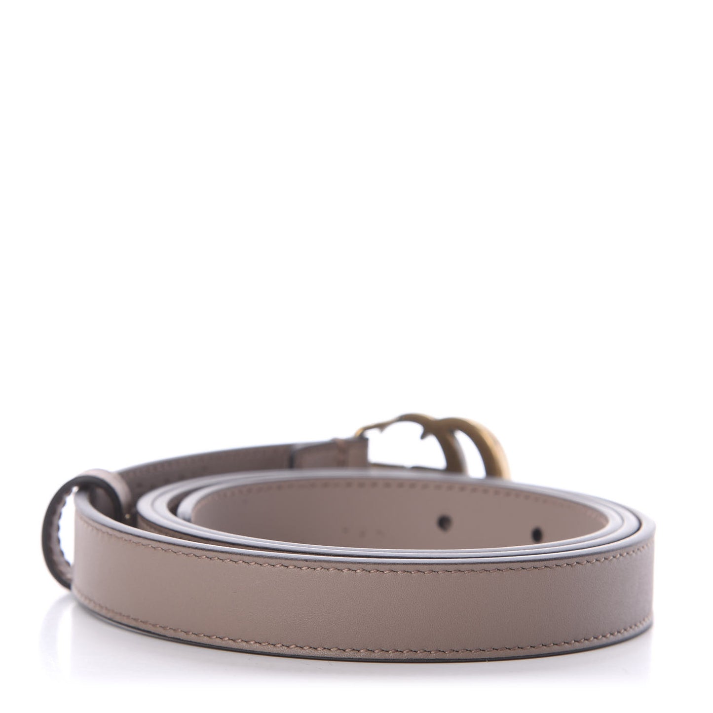 Calfskin Double G 20mm Belt 95 38 Porcelain Rose