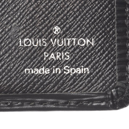 Louis Vuitton Epi 6 Card Billfold Wallet Black 6 of 7