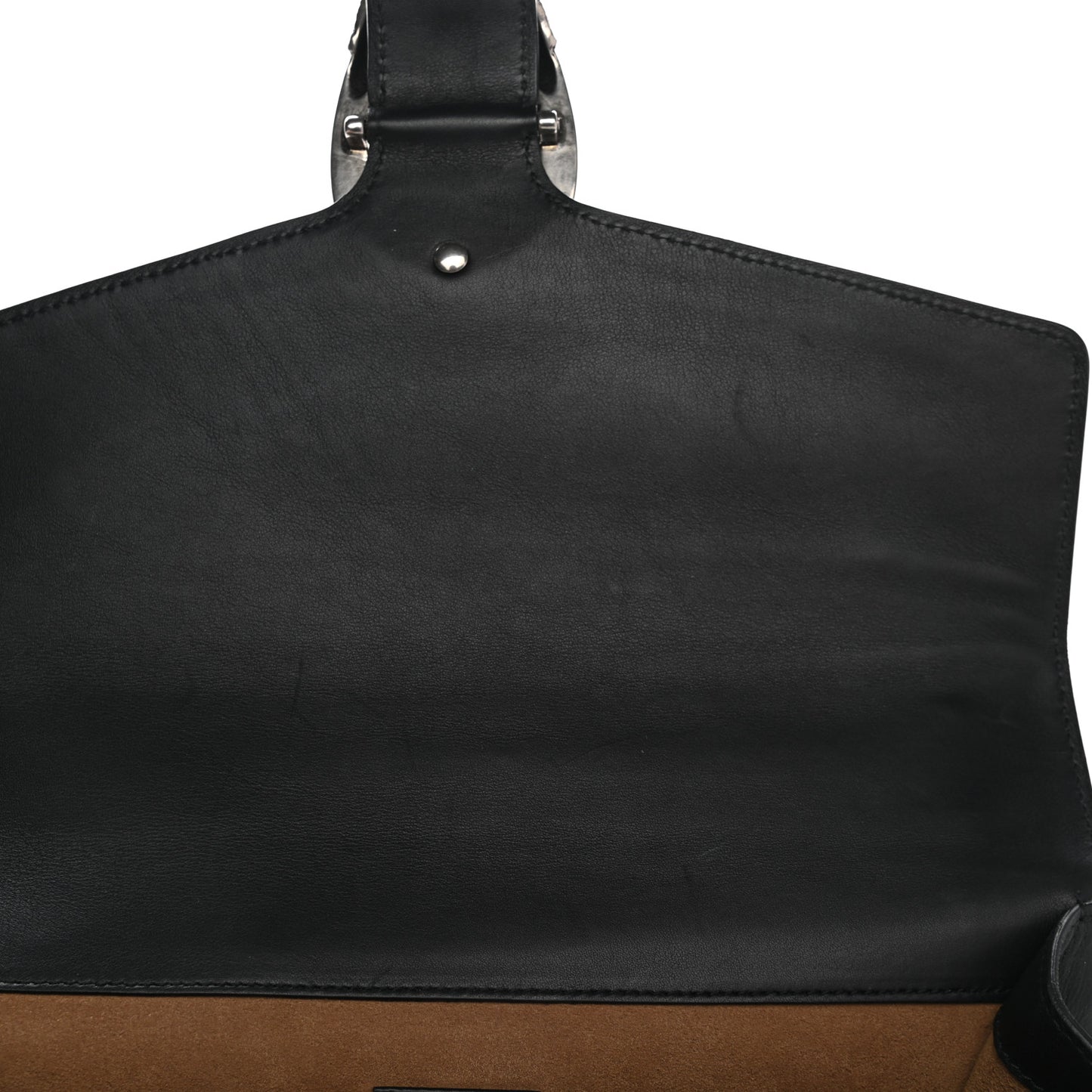 GG Supreme Monogram Arabesque Medium Dionysus Shoulder Bag Black