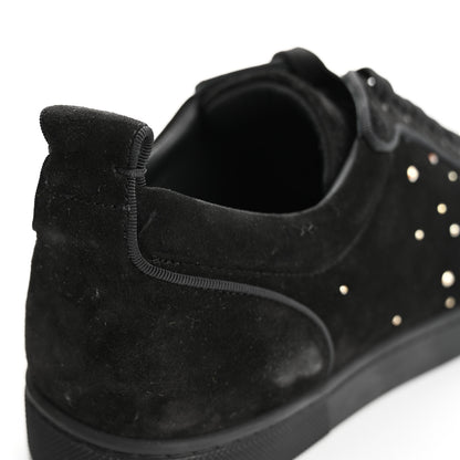 Christian Louboutin Veau Velours Crystal Mens Degralouis Low Top Sneaker 43 Black 11 of 13