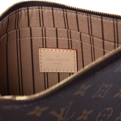 Louis Vuitton Monogram Neverfull MM GM Pochette 5 of 9