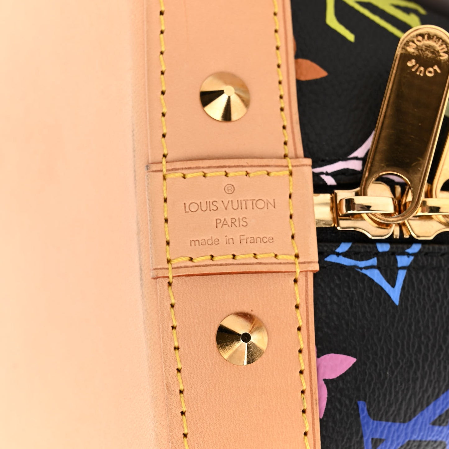 LOUIS VUITTON Monogram Multicolor Alma Black