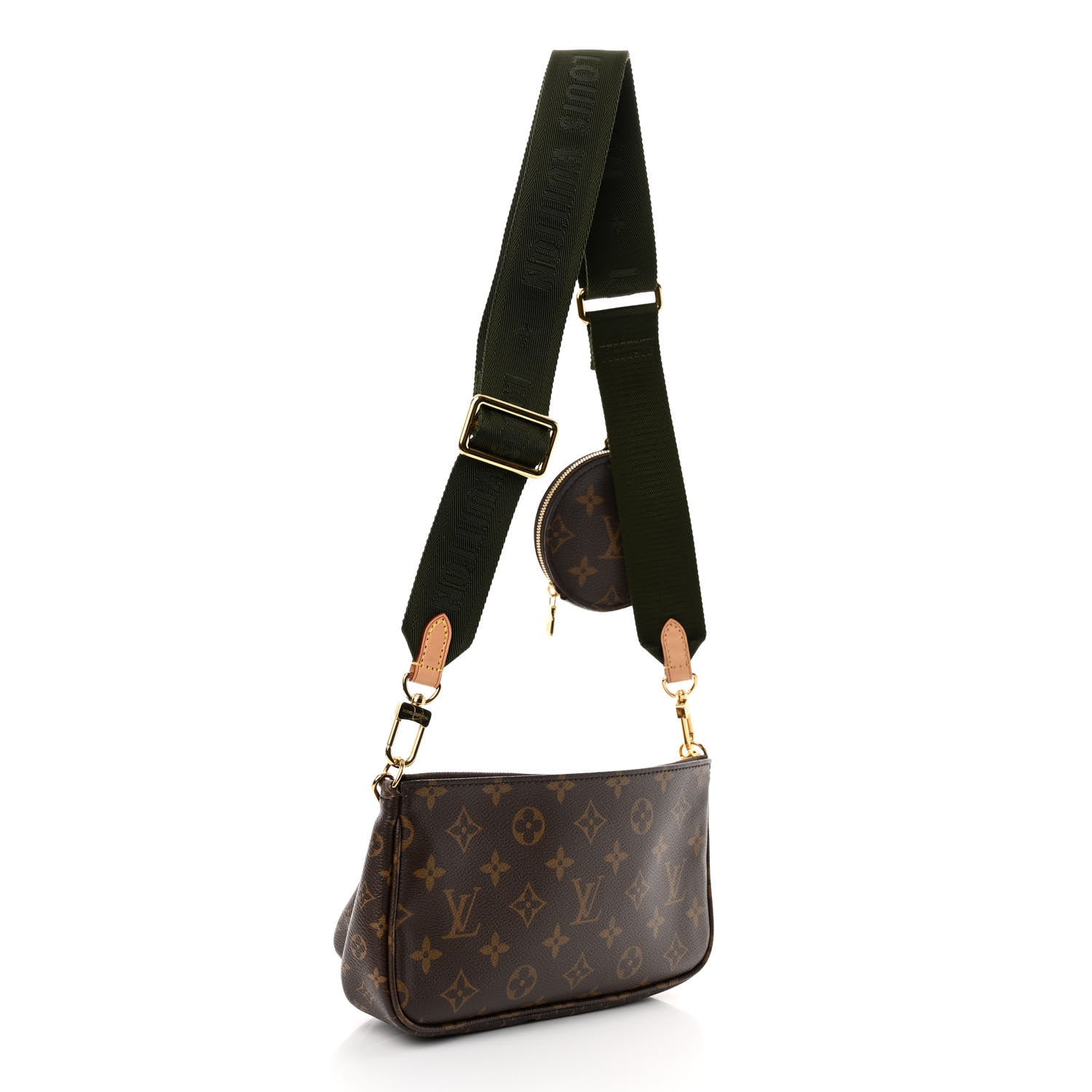 Louis Vuitton Monogram My LV World Tour Multi Pochette Accessories Kaki 3 of 11