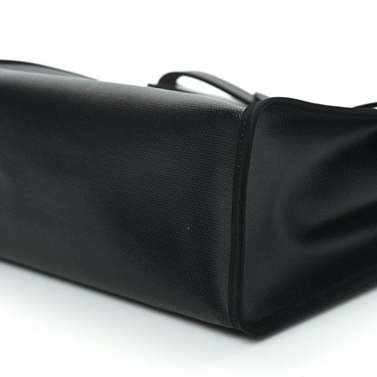 Hermes Toile H Berline Vache Hunter Herbag Zip PM 31 Black Ecru 9 of 11