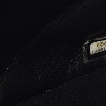 Chanel Caviar Quilted Jumbo Single Flap Black 7 of 7